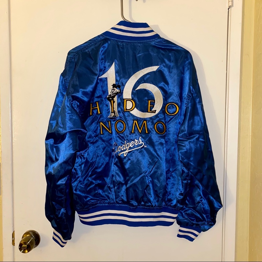 Dodgers Jacket MLB Hideo Nomo